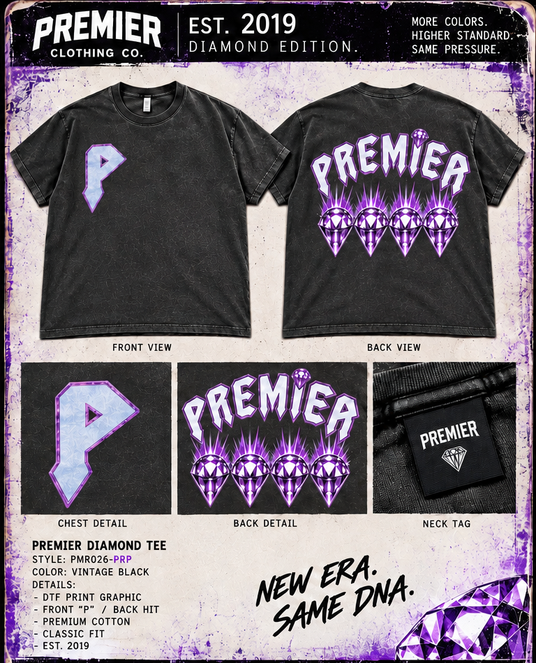 (REVAMPED) OG Premier tee (PURPLE)