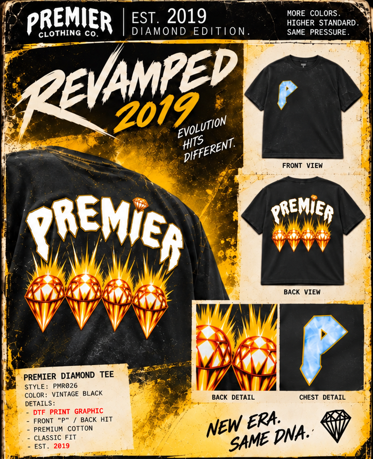 (REVAMPED) OG Premier tee (YELLOW)